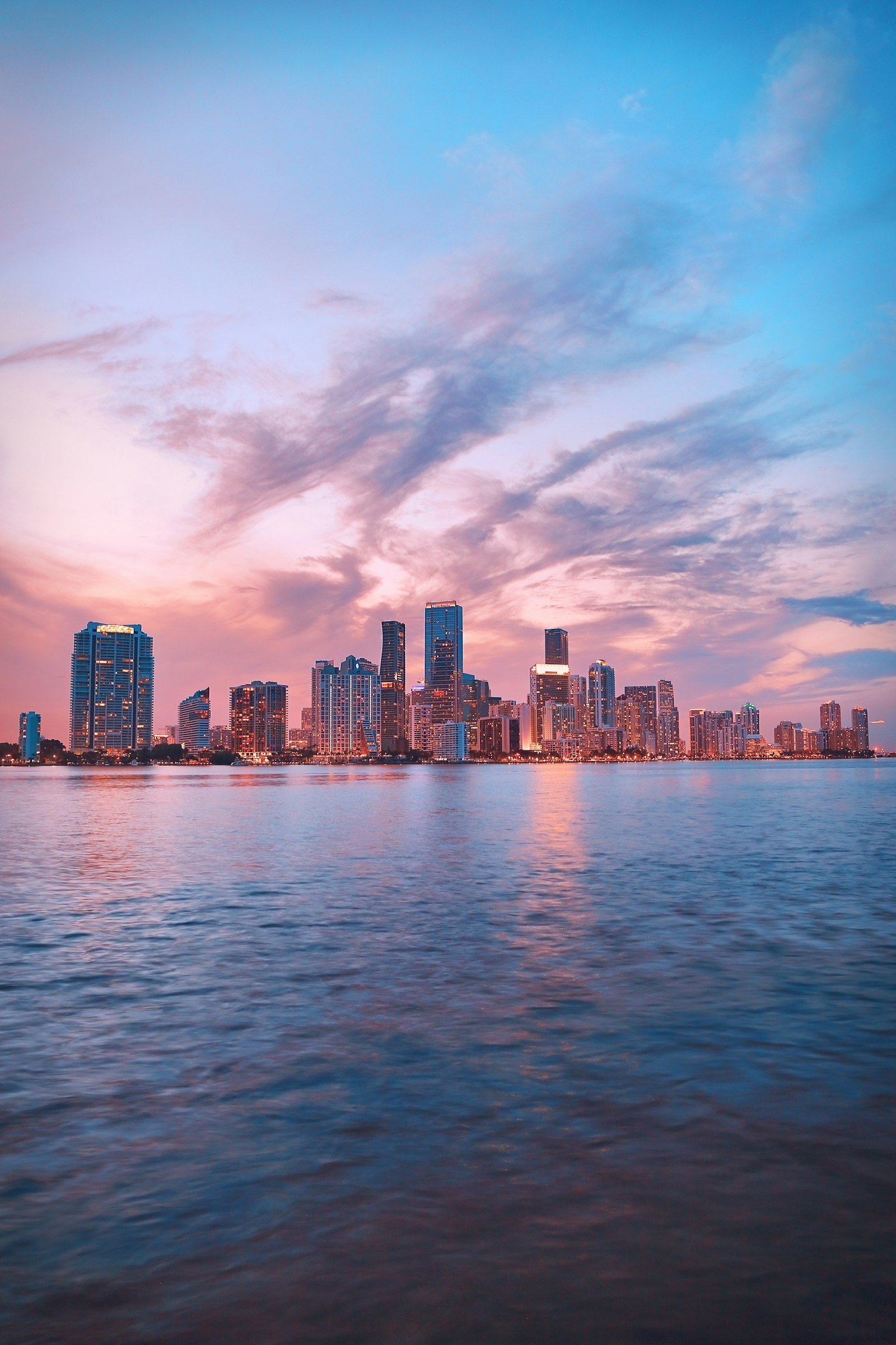 Brickell, Miami high-rise skyline