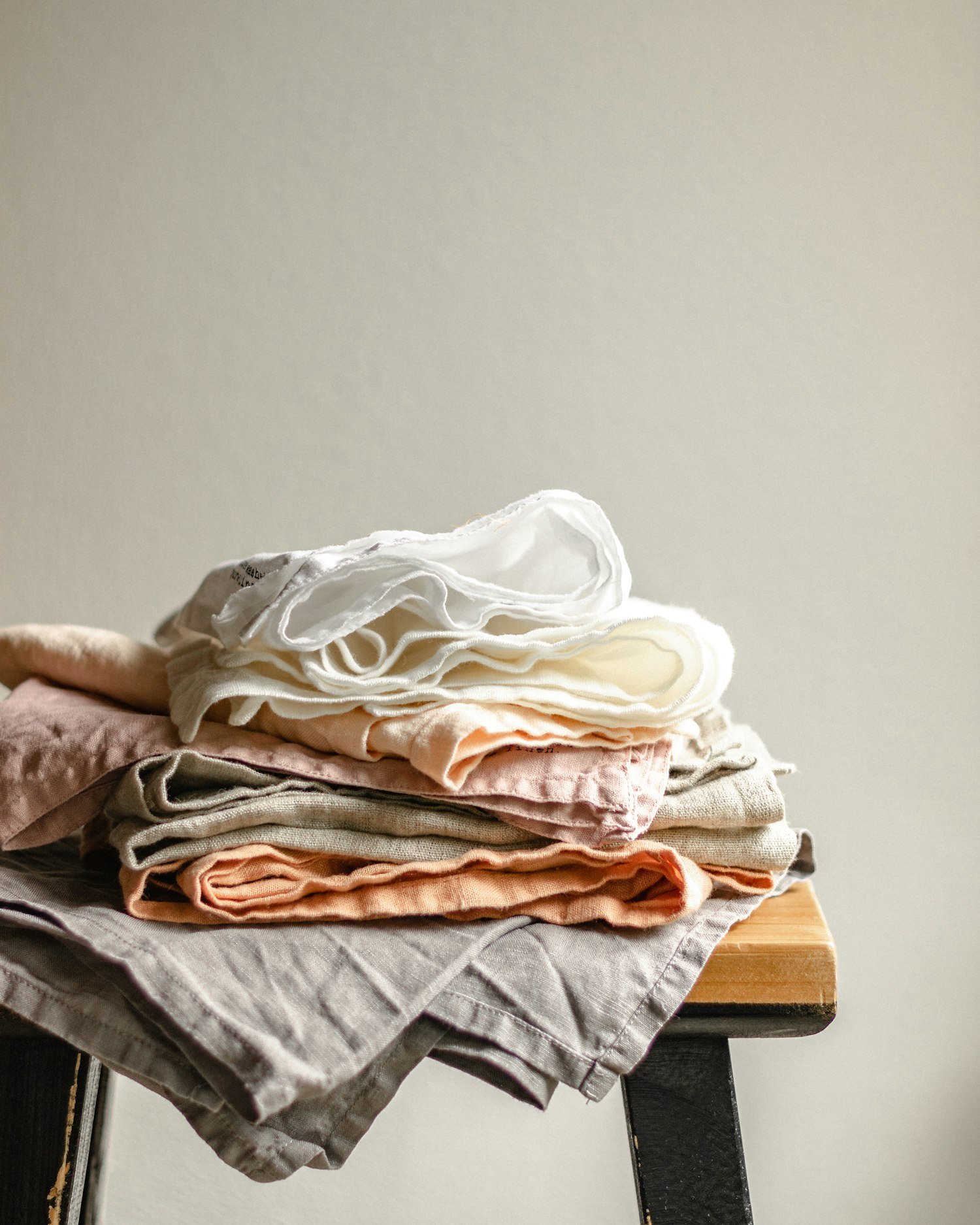 Freshly laundered and pressed linens — Bright & Tidy, Edgewater
