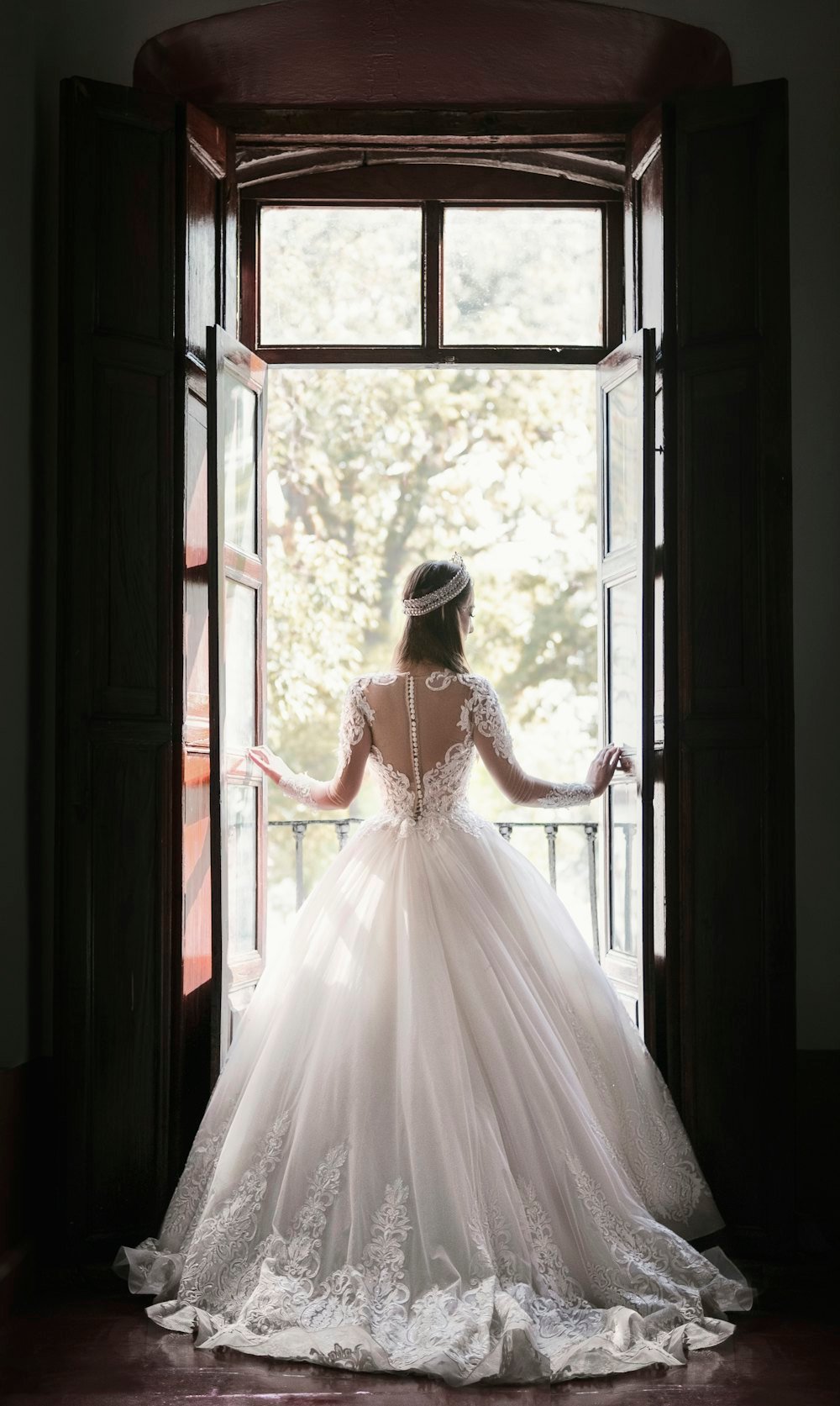 Customized care for lace and couture wedding gowns in Miami